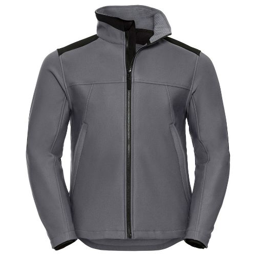 Russell Europe Workwear Softshell Jacket Convoy Grey